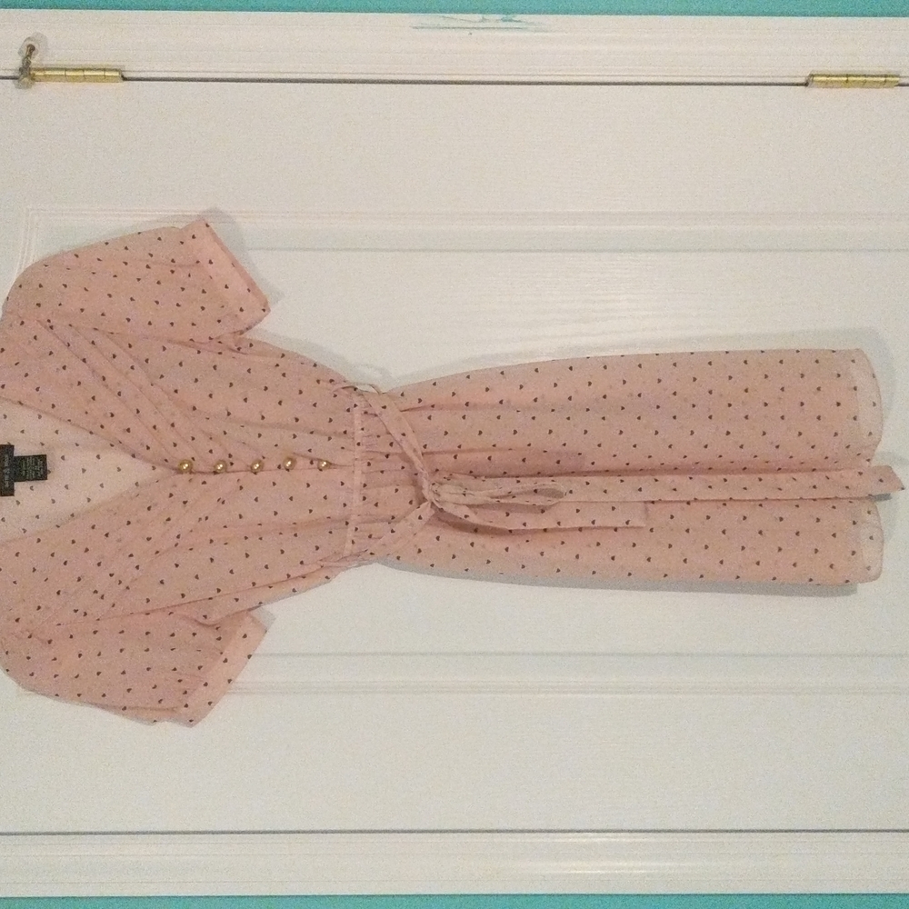 Sam & Max Girl's Dress with hearts